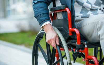 Arrival of wheelchair Taxi